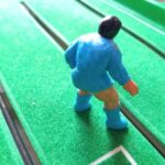 ジャンボ サッカーゲーム 遊び風景